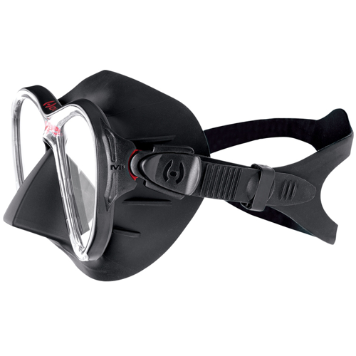 Hollis M-3 Scuba Diving Dive Free-Diving Mask White/Black 205-4700-10 