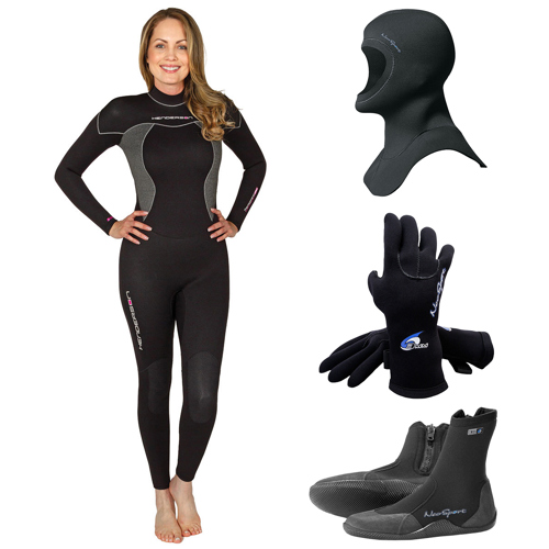 Henderson 3mm Thermoprene Pro Women's Wetsuit Package
