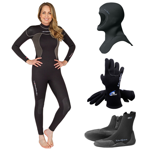 Henderson 3mm Thermoprene Women's Full Wetsuit Package
