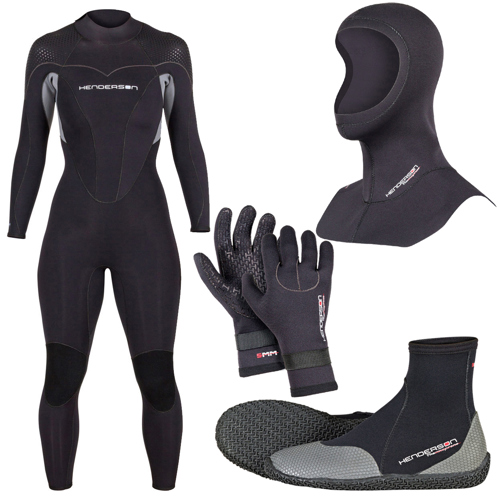 Henderson 5mm Thermoprene Pro Women's Wetsuit Package