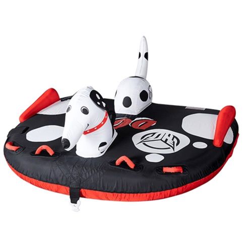 HO Sports Dog 3 Rider Towable Tube - Thrilling Aquatic Fun for Family & Friends