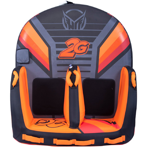 HO Sports Towable Tube Orange/Black 2-Rider