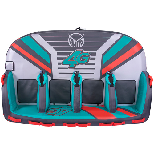 HO Sports Towable Tube White/Blue 4-Rider