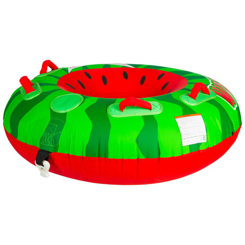 HO Sports Watermelon 1 Person Towable Tube - Summer Fun Awaits!