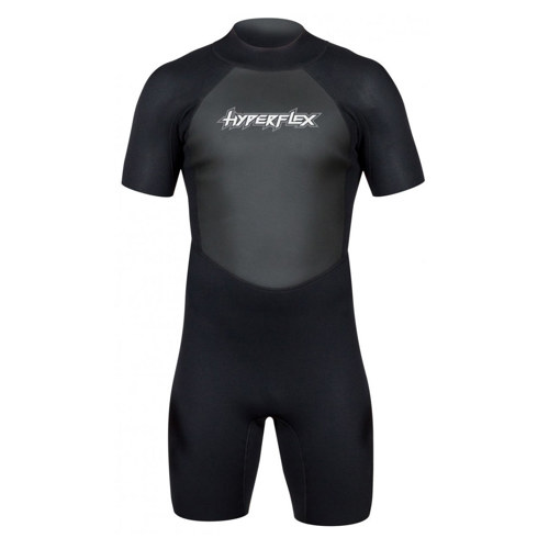 Hyperflex Men's Access 2.5mm Back Zipper Spring Suit, Black