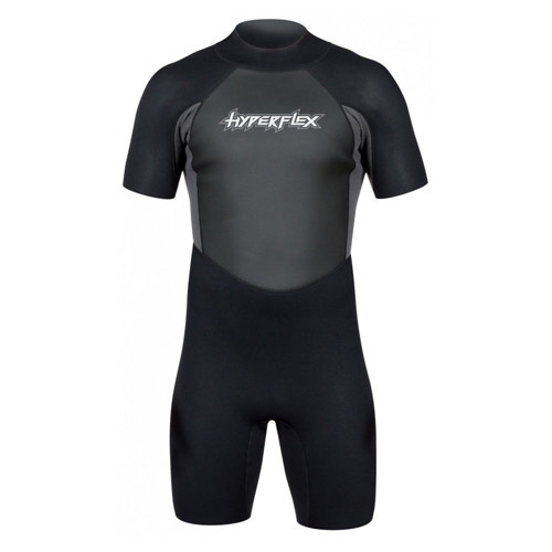 Hyperflex Men's Access 2.5mm Back Zipper Spring Suit, Black