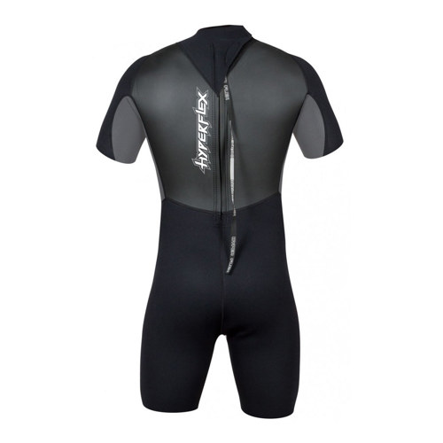 Hyperflex Men's Access 2.5mm Back Zipper Spring Suit, Black