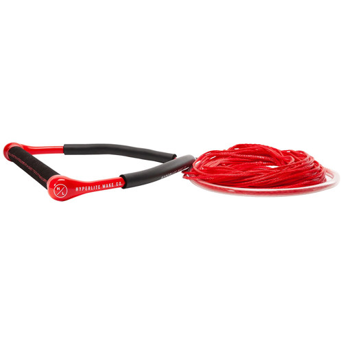 Hyperlite Chamois Grip Wakeboard Handle with 70' Maxim ML Rope