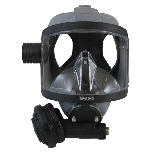 Interspiro Divator Full Face Mask with Safety Pressure Breathing Valve