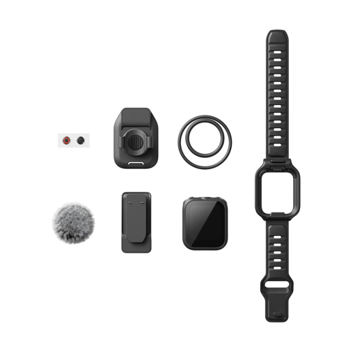 Insta360 GPS Preview Remote with Built-In Mic, Black CINSCAVX