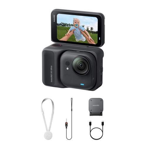 Insta360 GO Ultra Standard Bundle Midnight Black