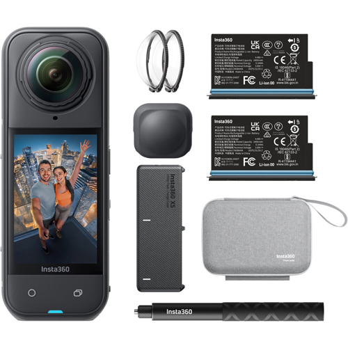Insta360 X5 8K 360 Action Camera Essentials Bundle