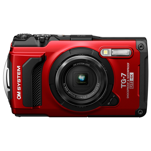 OM System Tough TG-7 Digital Camera Red