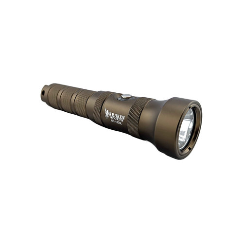 Kraken 1800 Lumens Dive Light Flat Dark Earth