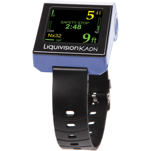 Liquivision Kaon Air & Nitrox Dive Computer LVESKNBLK Scuba