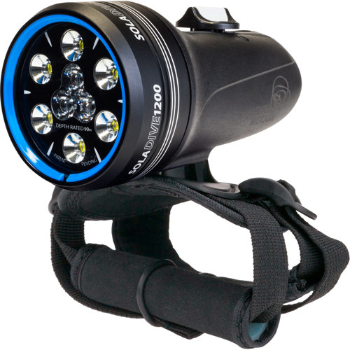 Light & Motion Sola Dive 1200 Lumens Spot/Flood Dive Light