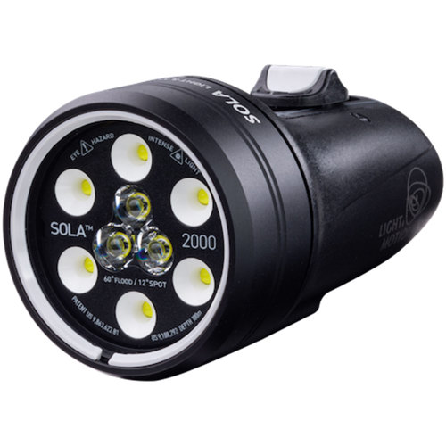 Light & Motion Sola Video 2000 Spot/Flood Light, Black