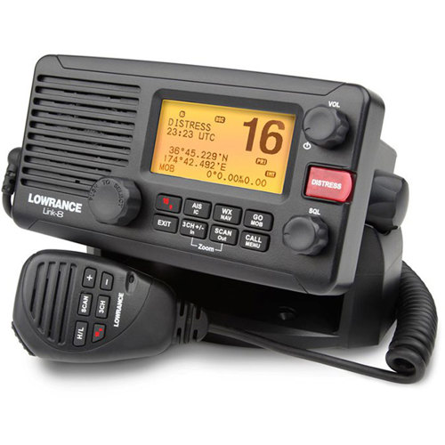 Lowrance Link8 DSC VHF FixedMount Marine Radio 00010789001