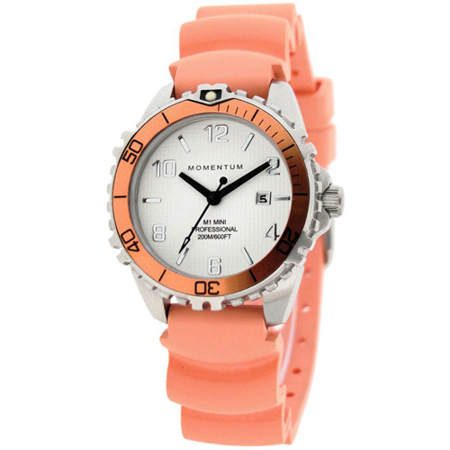 Momentum Women's M1 Dive Watch, Orange