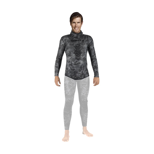 Mare 7mm Explorere Black Camo Jacket Wetsuit