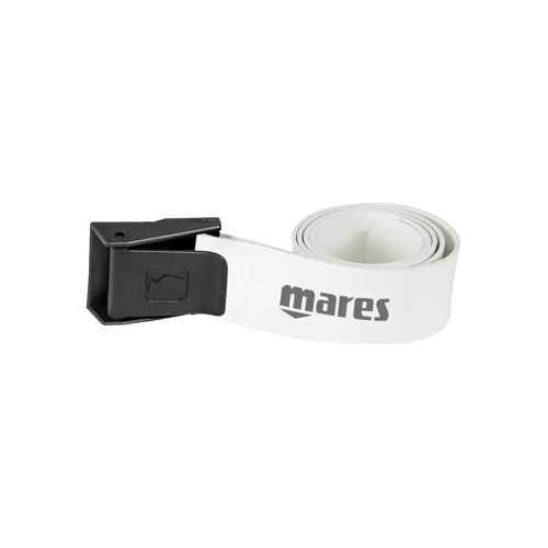 Mares Elastic Belt with Nylon Buckle White