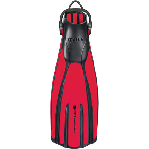 Mares Avanti Quattro + Open Heel Fin Regular Flame