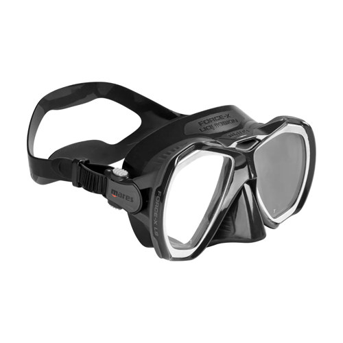 Mares Force-X LiquidSkin Dive Mask Black/Dark Gray