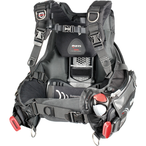 Mares Hybrid AT BCD with MRS Plus Weight Pockets