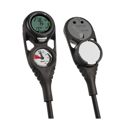 Mares Puck 4 Mission 3 Dive Console PSI Black