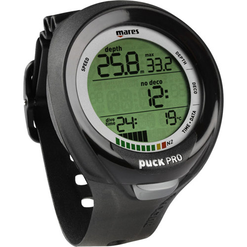 Mares Puck Pro+ Wrist Computer BLACK