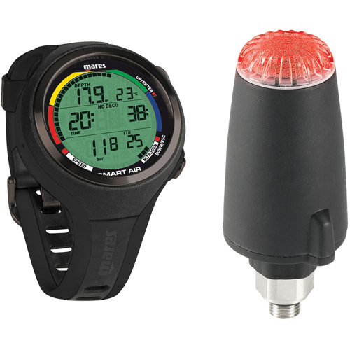 Mares Smart Air Wrist Computer with LED Transmitter