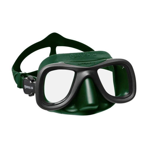 Mares Samurai-X Spearfishing Mask Apple Green/Black