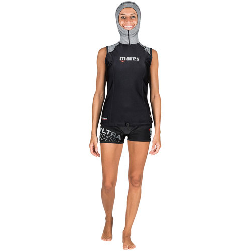 Mares Ultra Skin Women's Sleeveless Vest with Hood