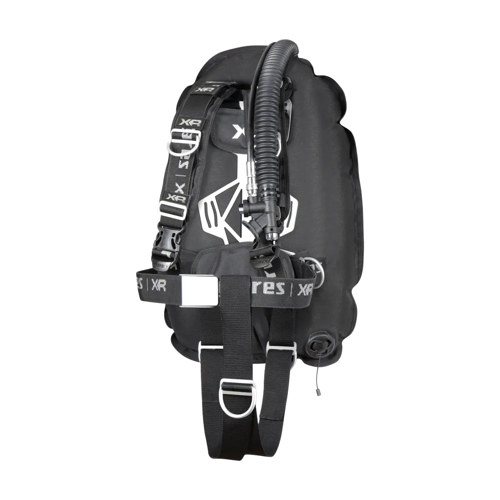 Mares XR-Rec Trim Single Backmount Set Black