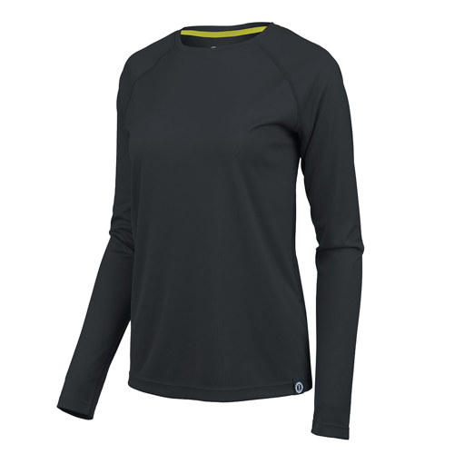 Mustang Survival Women's Adelphi UV Long Sleeve Top Black Large