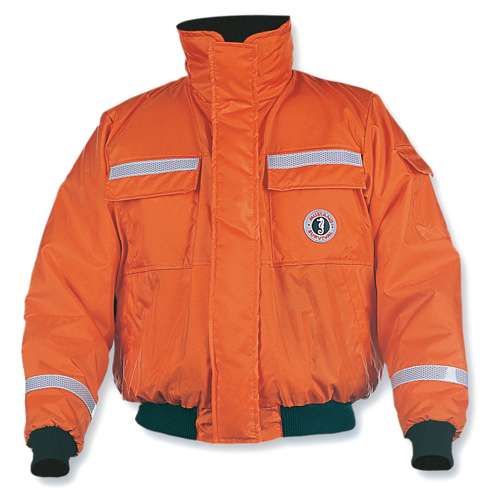 Mustang Survival Classic Flotation Bomber Jacket ~ with Reflective Tape
