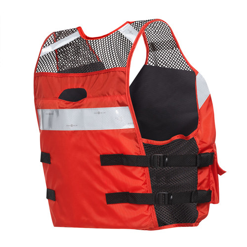 Mustang Industrial Mesh Life Jacket, Orange