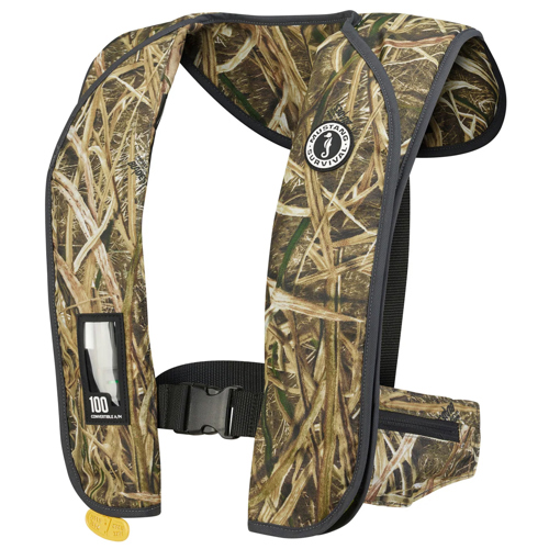Mustang Survival MIT 100 Convertible A/M Inflatable PFD Life Jacket Camouflage Single