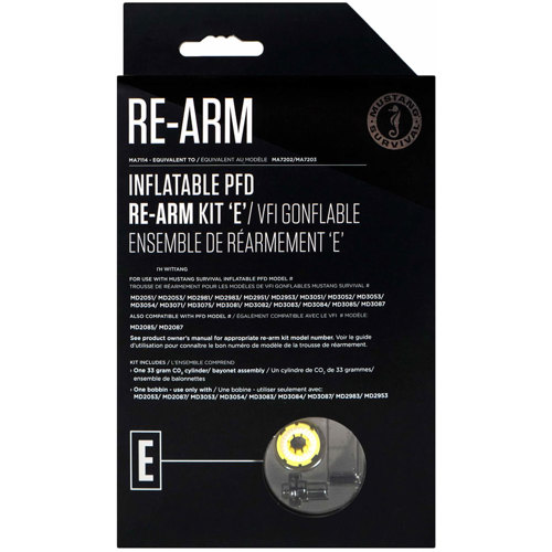 Mustang Survival Re-Arm Kit for Auto/Manual 33G Bayonet