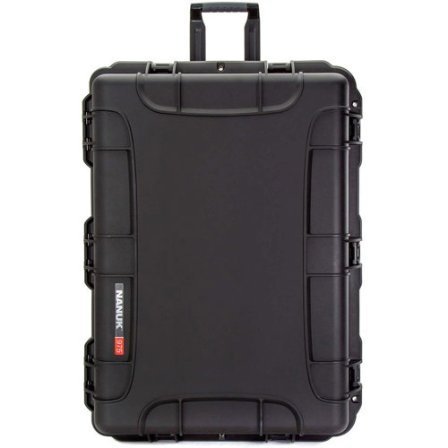Nanuk 975 Wheeled Waterproof Hard Case with Foam Insert, Black
