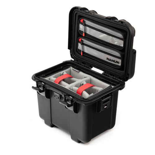 Nanuk T20 Hard Case with Lid Organizer and Padded Dividers