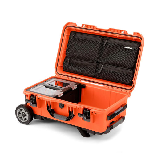 Nanuk Trail 30 Wheeled Waterproof Gear Case, Orange