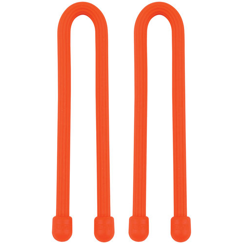 Nite Ize Gear Tie Reusable Rubber Twist Tie, 2 Pack