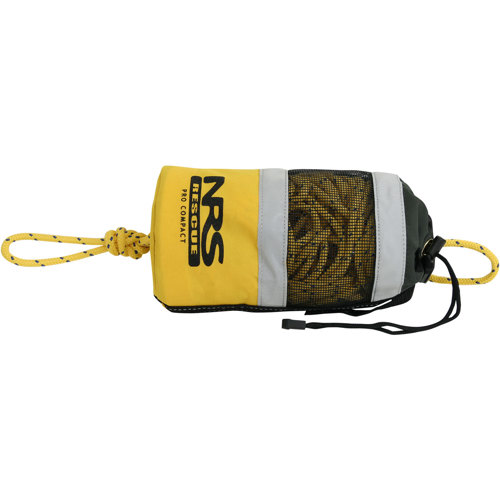 NRS Pro Compact Rescue Throw Bag, Yellow