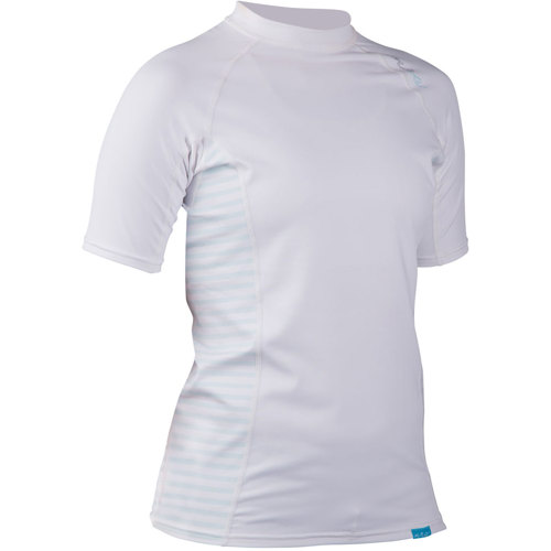 NRS Women's H2Core Rash-Guard Short-Sleeve Shirt