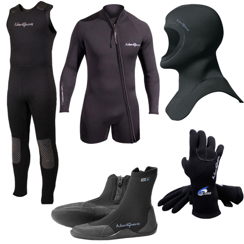 NeoSport 3mm Waterman Wetsuit Package