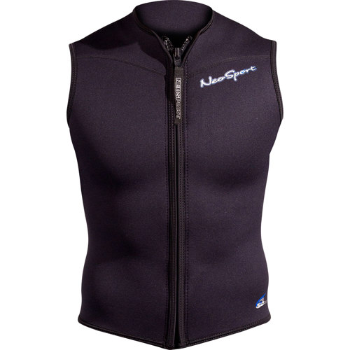 NeoSport 2.5mm Men's Front Zip Vest Wetsuit