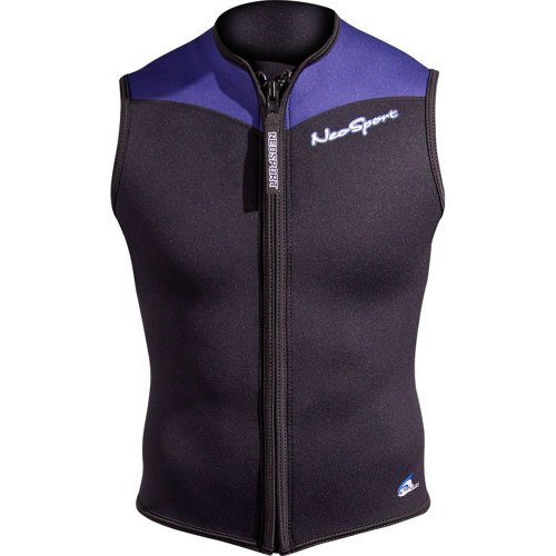 NeoSport 2.5mm Men's Front Zip Vest Wetsuit