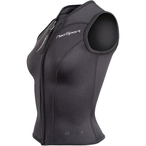 bout hoffelijkheid zuiger NeoSport 2.5mm Women's Front Zipper Neoprene Sport Vest - Scuba