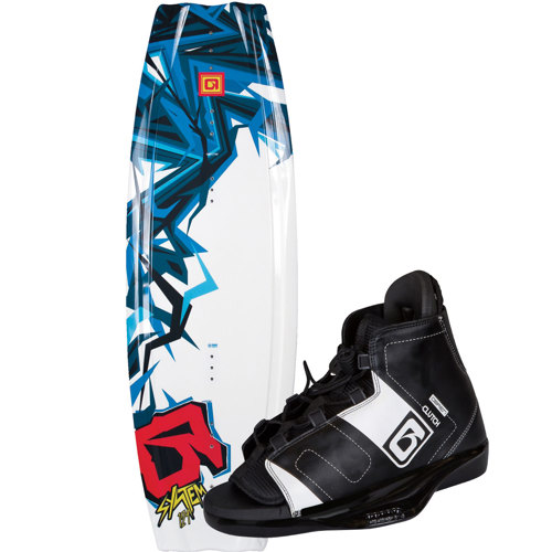 O'Brien System Wakeboard with Clutch Boots